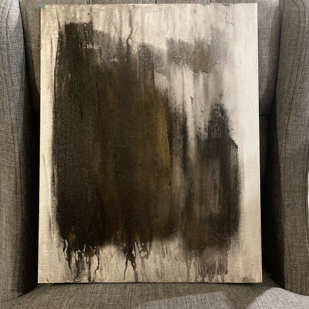 14X11 inches flat canvas painting